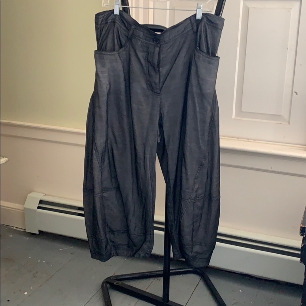 Rundholz Black Label crop pant blue-gray